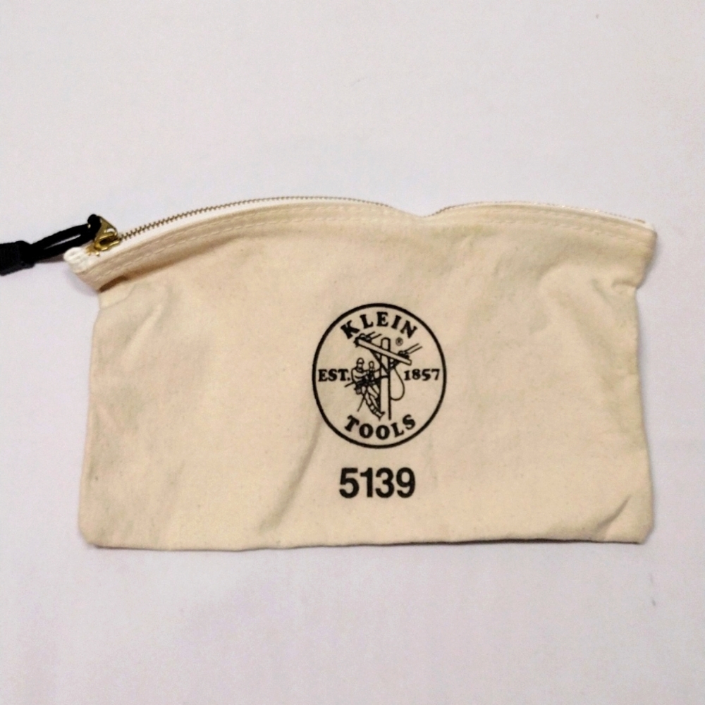 Klein Tools 5139 Canvas Zipper Bag
